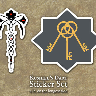 Kushiel's Dart Sticker Set