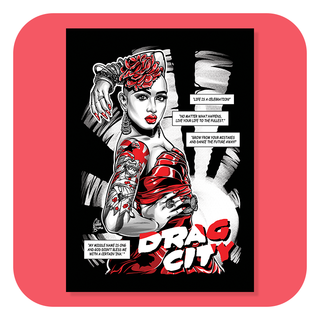 A4 Print - Drag City - Ongina