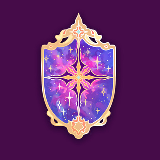 Constellation Shield Pin