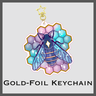 GoldFoil Keychain