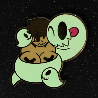 GlowGhost Pin