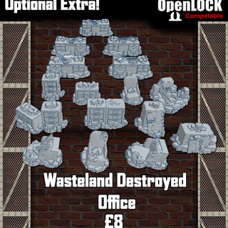 Wasteland Destoryed Office