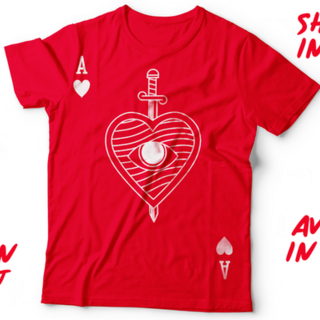 T shirt - Ace of Hearts