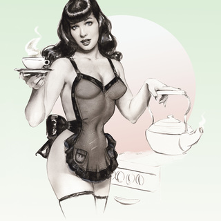 'Tea For Two' – 8" x 10" Giclée Print (Signed)