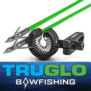 Truglo SpringShot Bow Fishing Arrows and Rest (Black)