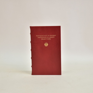 ARCHIVAL COPY - "Partnership in Liberty" by Helmut Kohl (signed)