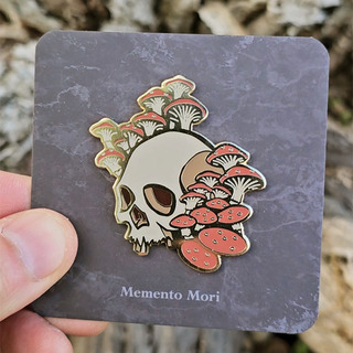 Agaricum Fatalis - 2 inch Enamel Pin