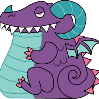 Debbie - Purple Dragon Hoard Keeper Plush