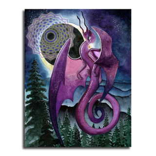 The Crown Chakra 8.5 x 11 Print