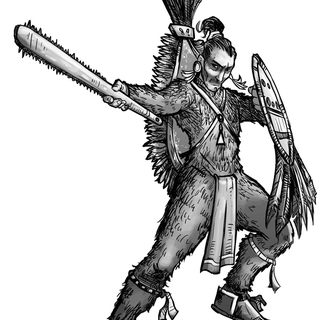 Aztec Otomi Warrior