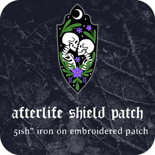 PATCH- Iron-on afterlife Shield patch