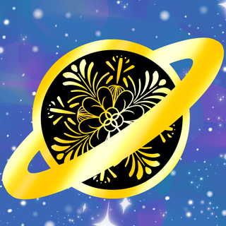 Gold Foil Star & Planet Set