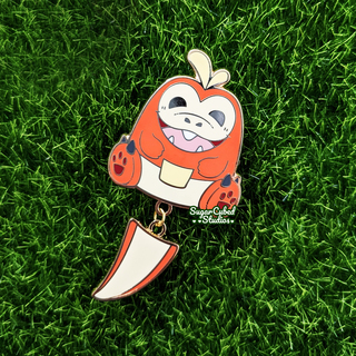 Generation 9 Lizard Enamel Pin