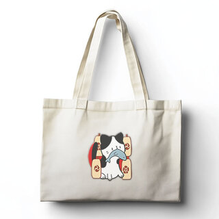 Cat Sudoku: Summer Festival - Tote Bag