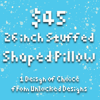 26 inch Shaped Pillow