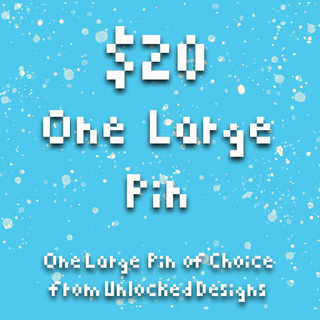 Large Enamel Pin