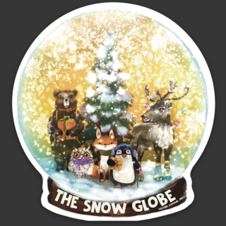 Snow Globe Sticker