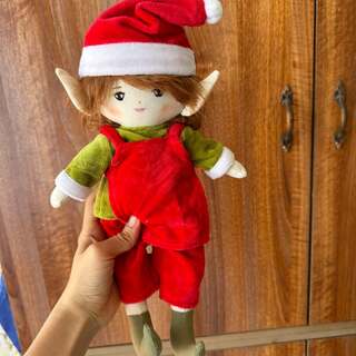 [HOLIDAY DELIVERY] Handcrafted Linen Elf