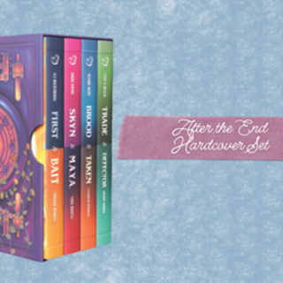 After the End Hardback Special Editions - OVERSTOCK - some scratches on outside mailer box