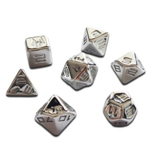 ZOR Dice Set - Chrome