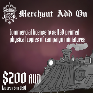 Sisters of the Old Blood Commercial License