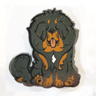 Tibetan Mastiff Enamel Pin