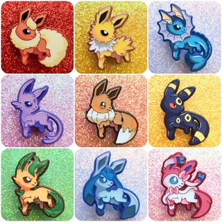 Eeveelution Enamel Pins