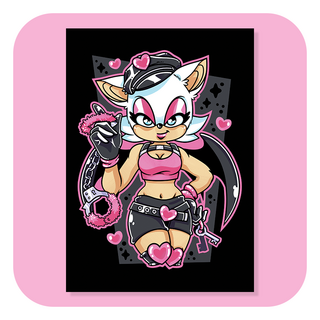 Print - Police Officer Rouge