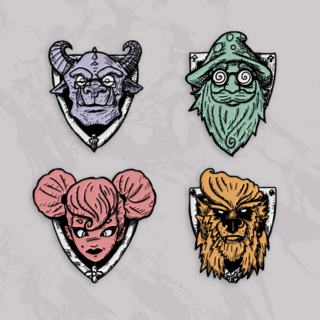 Mythic Mischief Faction Pin Set Vol. II