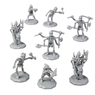 *Unpainted Skeletons Set | Monster Adventure Horde Minis