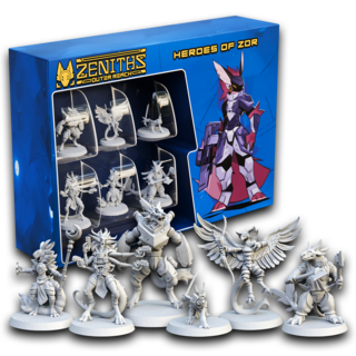 Heroes of ZOR Miniature Set