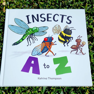 Physical copy of "Insects A to Z"