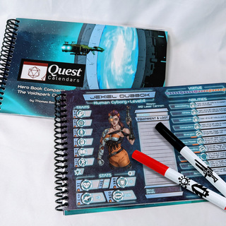 Hero Book with Markers