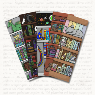 Laminated Bookmark Set