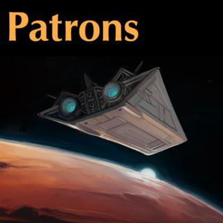 Physical: 36 Jobs: Patron Card Deck for Your Space Game