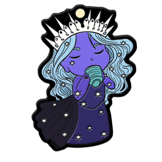 Chibi goddess keychain