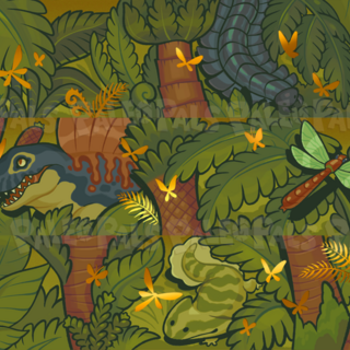 Carboniferous Era Washi tape