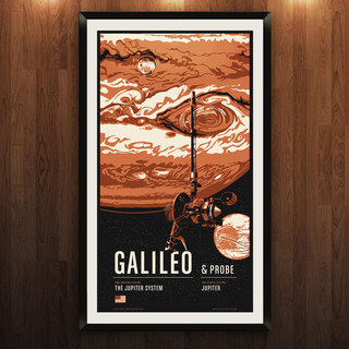 Galileo 20" x 36" Screen Print