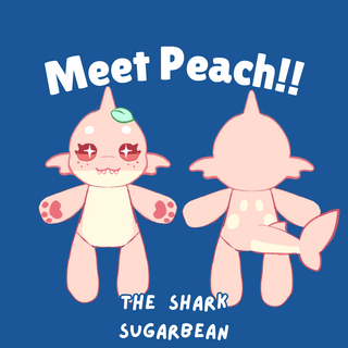 Peach the Sugarbean 10 inch plush