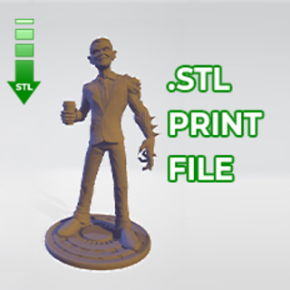 Mr. Guy 1.5" miniature - .STL File