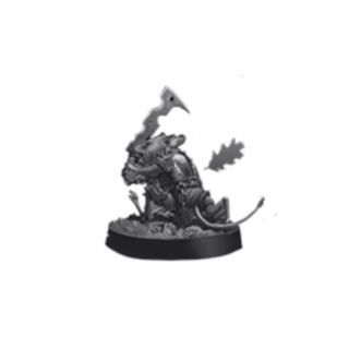 Rat Berserker Miniature