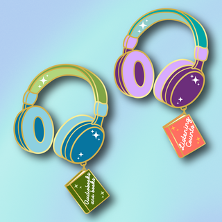 Audiobook Reader Pin