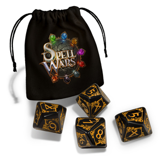 Spell Wars Dice Set and Bag