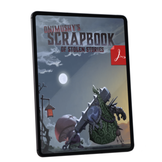 Digital PDF  - Onimushy's Scrapbook of Stolen Stories