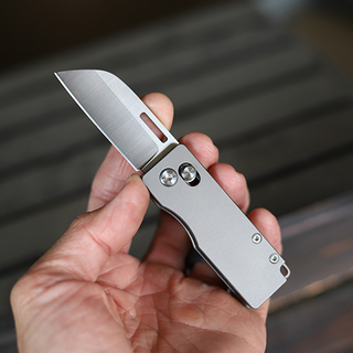 SHOZEN Titanium Pocket Knife (Ambidextrous)