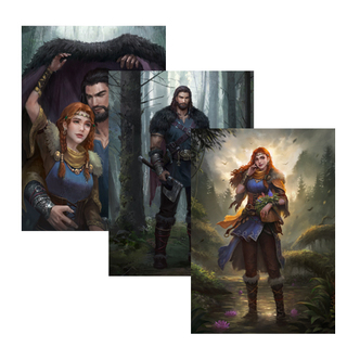 Valkyrie Lost Art Print Bundle
