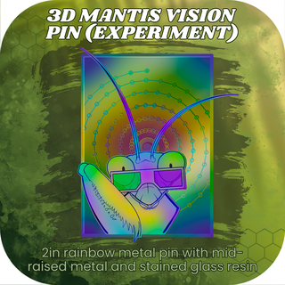 3D Mantis Vision Pin (Experiment)