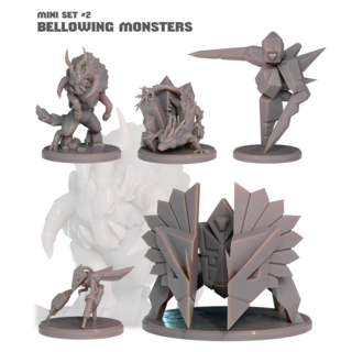 Minis - Set 2 - Bellowing Monsters