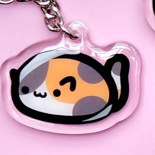 Keychain - Mochi Cat Calico