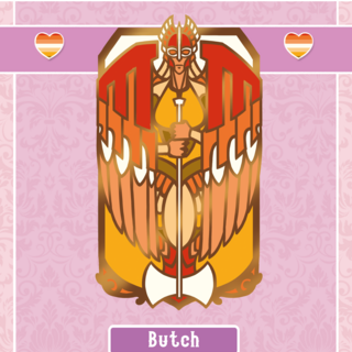Butch Valkyrie Hard Enamel Pin
